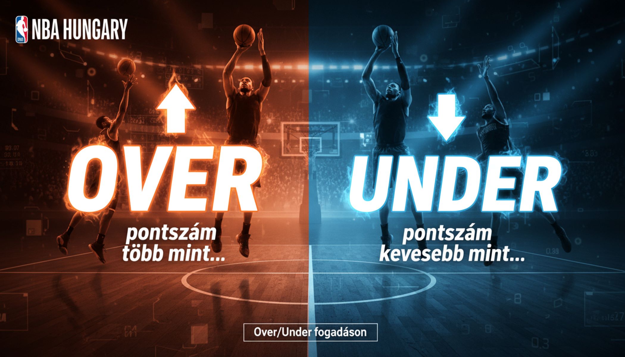 Over/under fogadások az NBA-ben